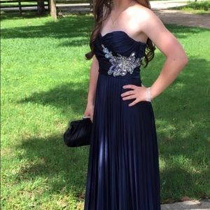 Blue prom/formal dress